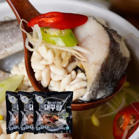에드워드권 국내산 손질대구탕, 300g, 6개
