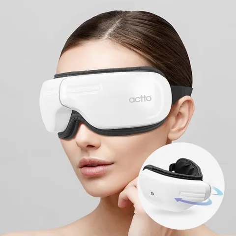 아이시원 접이식 무선 온열 안구건조증치료기 눈 마사지기 안마기