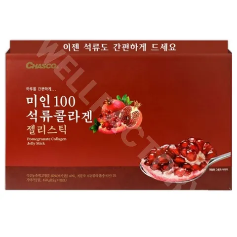 미인100 석류콜라겐젤리스틱, 15g, 30개