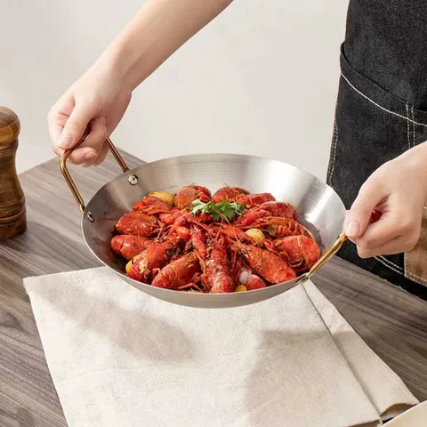 샐러드마스터냄비 멀티팟 전골 냄비 양수 스테인리스, 이중 금이삭 건조냄..., 1개