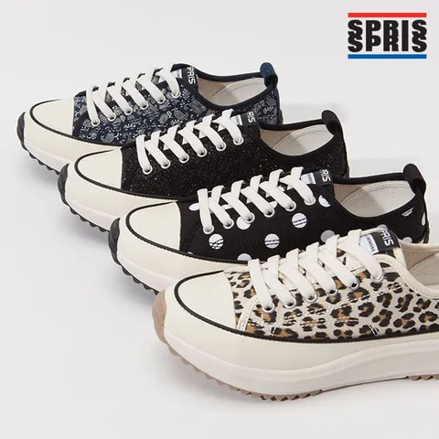 스프리스 여성 하이스타2스니커즈 4종 택1 OWSN1S09PP, 레오파드/235