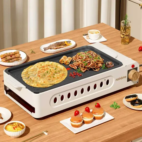 연기잡는 그릴 고기 가정용 연기안나는 불판 그릴 없는 안나는 전기그릴 냄새 대형 대형그릴, 전기 그릴 화이트 ...