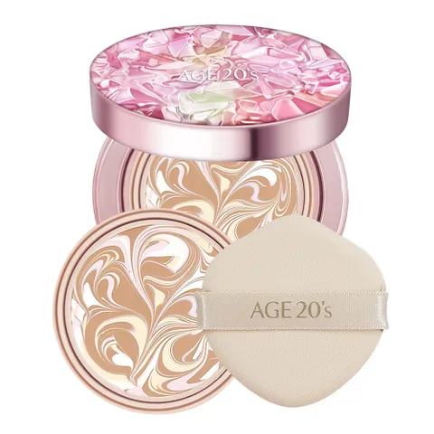 에이지20s 팩트 다이아 아우라 에센스 커버팩트 리필, 1개