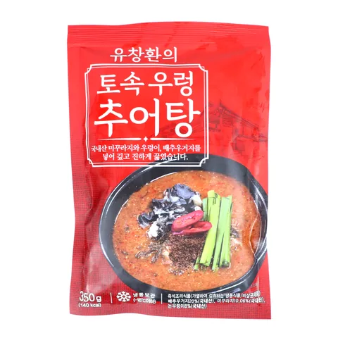 eTV [100%국내산 우렁살미꾸라지] 유창환의 토속 우렁추어탕 350g, 350g, 5개