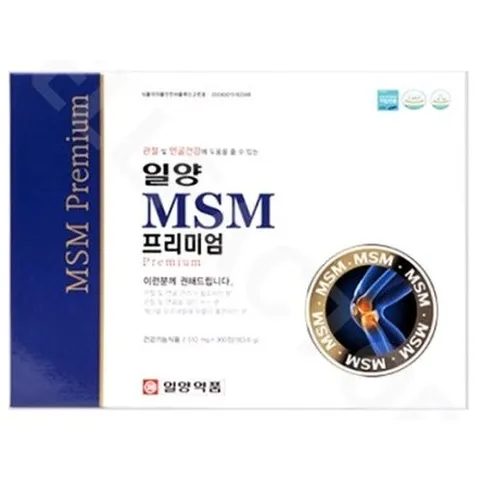 일양약품 MSM프리미엄 (3개월분 360정 ) 부모님 건강 효도선물 (관절약 골다공증 연골 무릎 뼈건강 호관원 천관 보스웰리아 초록홍합 대체 영양제), 360정, 2개