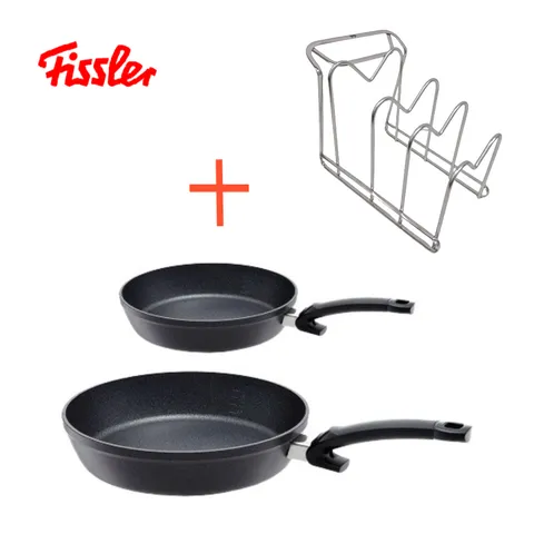 휘슬러 아다만트 컴포트 프라이팬 2종세트 24cm 28cm 후라이팬 쿡팬 보관대 거치대, 1개