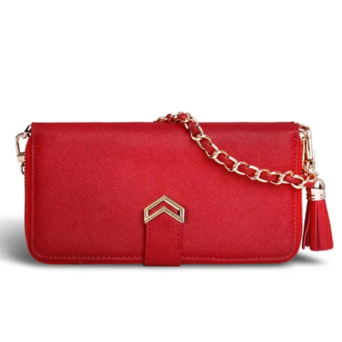 플라잉 갤럭시 A34 5G (A346) 사피아노 지퍼 지갑형 다이어리 케이스, 레드, 갤럭시A34 5G(...