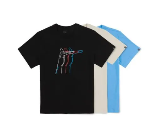 밀레 반팔 라운드티셔츠 히어로티셔츠 (MXPFT021)., 100, S/BLUE(63)