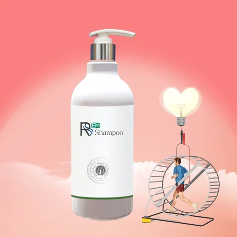 RS-EM샴푸 RS이엠샴푸 RS샴푸 지성샴푸 지루성샴푸 문제성두피샴푸 머리빠짐샴푸 청소년샴푸 상한모발샴푸 RS미생물샴푸, 1L, 1개