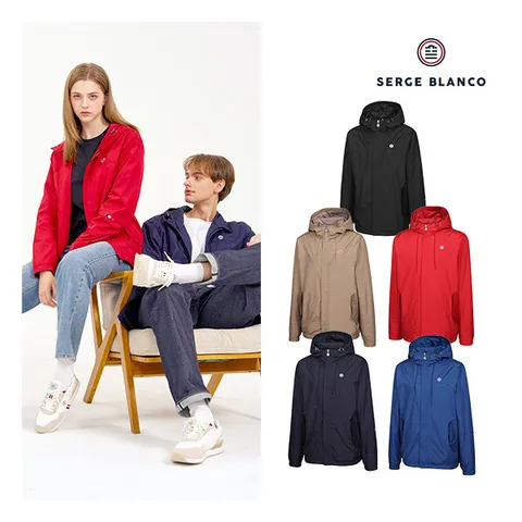 [세르즈블랑코] () 24FW 남녀공용 시그니처 자켓 1종, 색상:네이비 / 사..., 상세 설명 참조