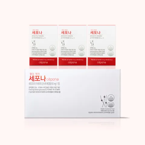 세포나 180정 (30일분) [세리포리아 락세라타 공복 혈당케어 인슐린저항성 지표개선 동시 감소 당수치], 180정, 1개