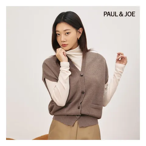 [폴앤조] 24FW 울블렌딩 판초 가디건 3종, 사이즈:S(SMAL..., 상세 설명 참조