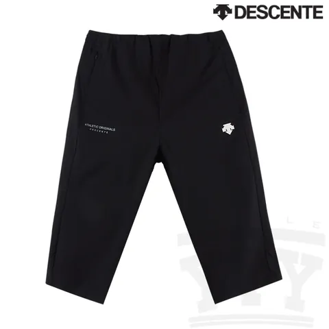 [데상트] 반바지 UQC SO223RPT42-BLK 러닝 슬림핏 쿨링 7부 우븐팬츠 / B