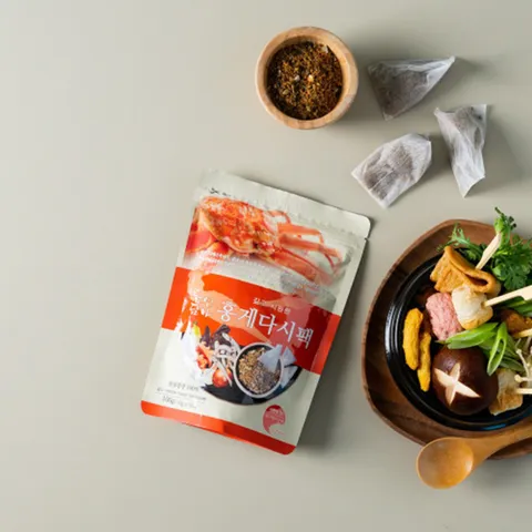 후레쉬 천연담아 다시팩 홍게 총700g (10g x 70개) / 국내산, 10g, 70개
