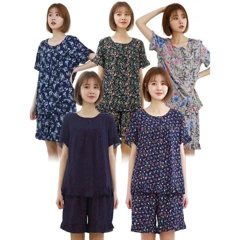 모스트맘 레이온반팔세트 홈웨어, 05_레이온반팔세트..., FREE