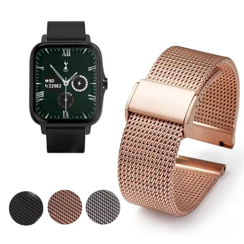 토트넘 훗스퍼 스마트워치2 AOZ-SW411 호환 메쉬 메탈 버클 시계줄, 1. ME16BK2..., 1개