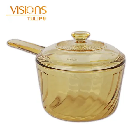 웨이브 비젼냄비 비전냄비 내열 유리 냄비, 투명, 편수 16cm(1....
