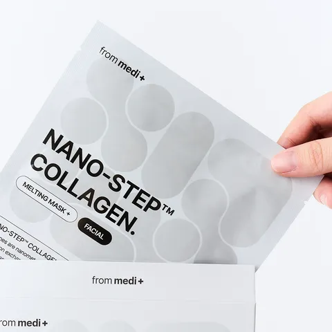NANO 나노 스텝 콜라겐 멜팅 주름개선 얼굴 마스크팩