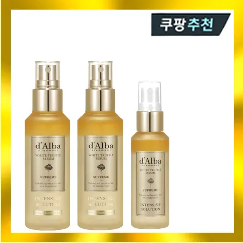 달바 화이트 트러플 수프림 인텐시브 세럼 100ml x 2p 수프림 세럼 50ml 세트