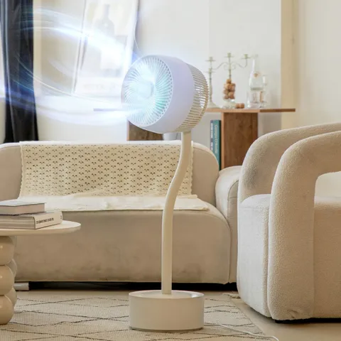 리브제 무소음 써큘레이터 스탠드 서큘레이터 거실 선풍기 LIVJET-AIR01, 에어 라이트 써큘레...