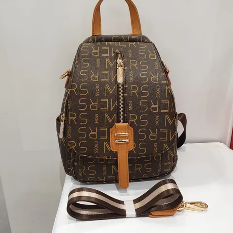 몽크로스 BR28899 [베스트 아이템] 추천! 실용적인 모던한 느낌의 여성 백팩, 25*27*15, coffee/apr...