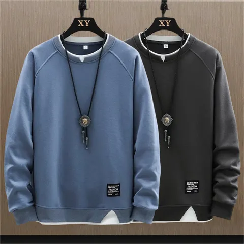 2장세트 남성티셔츠 라운드넥 맨투맨 맨투맨티 긴팔티 TX241022114 45