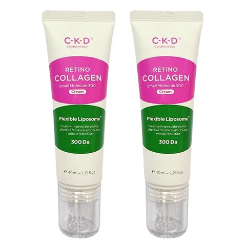 종근당건강 씨케이디 레티노 콜라겐 저분자 탄력 크림 40ml 2개, 40ml, 2개