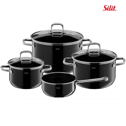 실리트 실라간 엘레강스 냄비 4종 세트 블랙