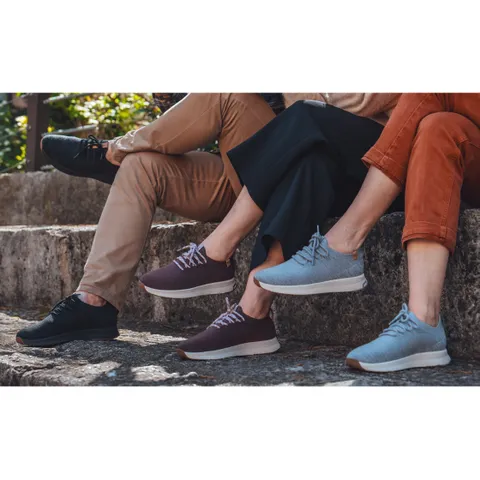 [사올라] 메리노 울 친환경 초경량 스니커즈 사보 울 (남성용), 265(US M 9..., Steel Grey