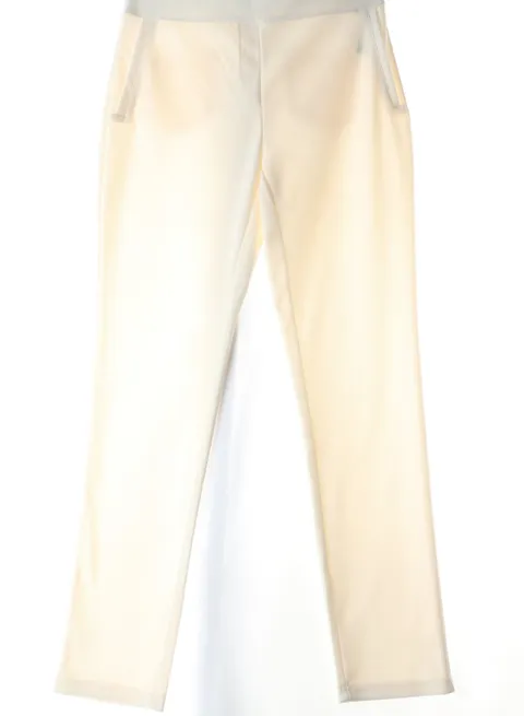 W(S)지오송지오 슬랙스 경량 바지 화이트 무지70