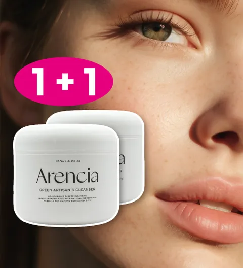 1+1 아렌시아 떡솝 그린 아르티장 클렌저 120g, 120g, 2개