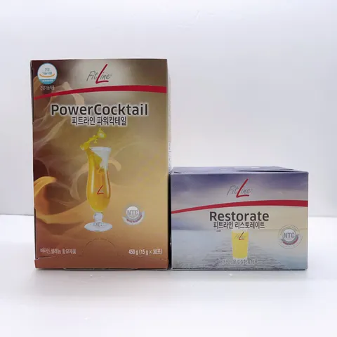 독일피엠쥬스 독일PM쥬스 2종세트 (파워칵테일 + 리스토레이트), 30회분, 1개