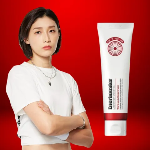 에너부스터 김연경 바르는 통증 파스 관절 발열크림 80ml, 80ml, 1개
