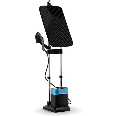 독일 테팔 스팀다리미 Tefal QT2022 Ixeo Power All-In-One Steamer | Includes 3-Position Smart Board 5.8 Bar St, Black/Blue