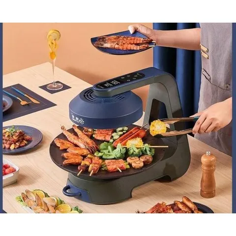 연기빨아들이는그릴 연기잡는 그릴 냄새없는 불판 가정용 연기안나는그릴, A. 005A 신제...