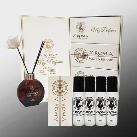 에이로마 명품 롤온퍼퓸 10ml (바르는 향수) 고체향수 여성용 남성용 공용 휴대용, 54(루바브), 10ml, 1개