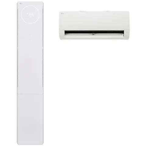 22+6평형 3등급/ FQ22EU2EA2/ LG 휘센 오브제컬렉션 뷰 에어컨 2in1/ 1시리즈 멀티형 에어컨/ 2024년형/