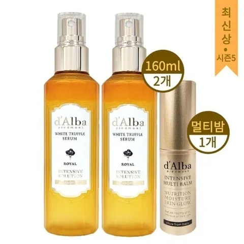 기타 [대용량 시즌5] 달바 미스트 세럼 화이트 트러플 160ml 2개 + 멀티밤 1개