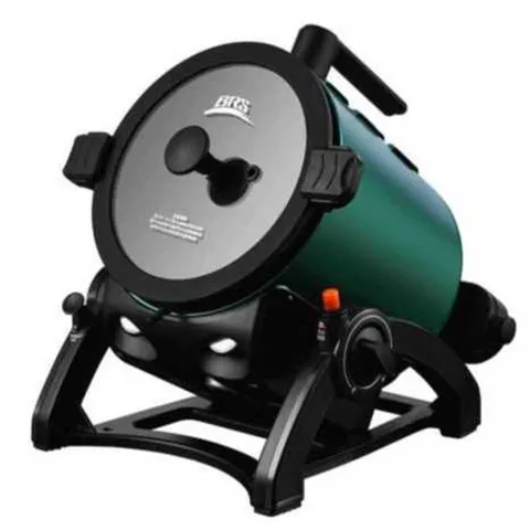 통돌이오븐 볶음기 볶음 기계 고기통돌이 통돌이 회전 360도 고기 바베큐 음식 요리 캠핑용, 그린, C. 초록