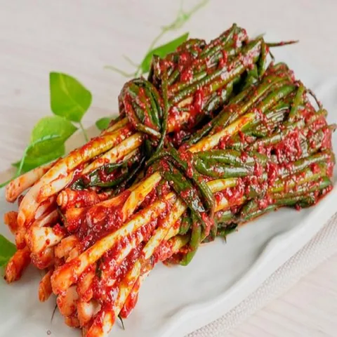 아산맑은파김치세트(일반) [선도농협] 맑은 파김치 3kg, 3kg, 1개
