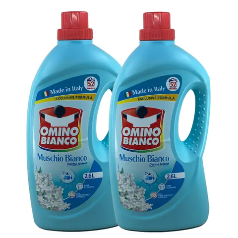 오미노비앙코 네이처프레쉬 세탁세제 2600ml 액체 2개, 2.6L, 2개