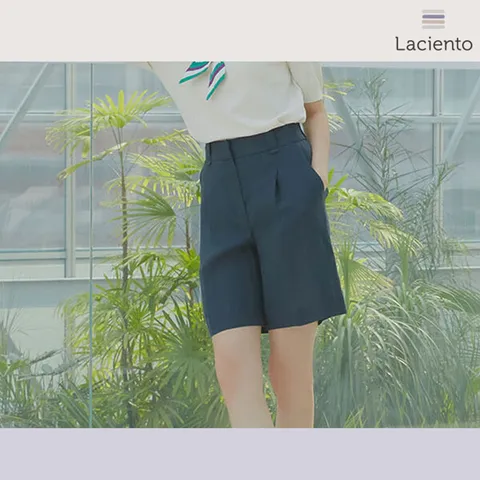 [런칭가 69000원] 라씨엔토 프랑스 린넨 100 숏팬츠 2종