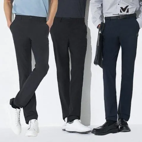 밀레골프 24SS 남성 여름 기능성 골프팬츠 3종