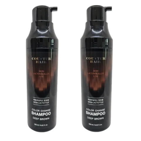 꾸띄르샴푸 시즌4 스킨락토7714 새치 염색 샴푸