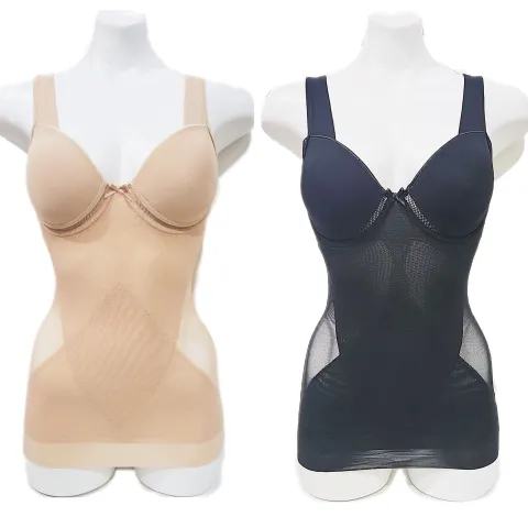 비비안(수비비안) < 빅세일 30% 초특가전!!> *BEST 인기제품*(바디쉐이퍼)*치마형식* 체형보정 탄탄한 보정감 바디수트 2종택1 (NC해운대)BT6049, 블랙, 75A