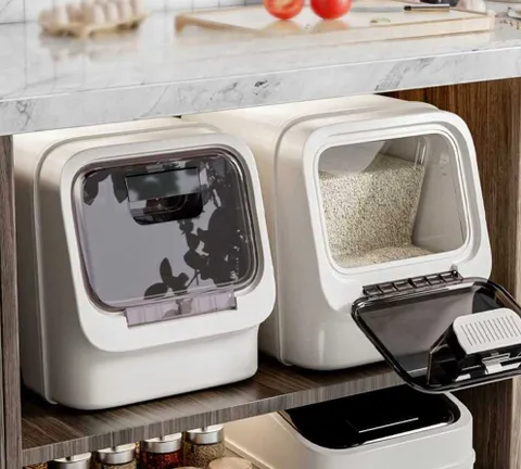 니쥬 쌀보관 진공쌀통추천 쌀보관통 쌀통20KG 쌀독 쌀통10kg, 20KG 수조타입 ..., 상세 페이지 참고, 1개