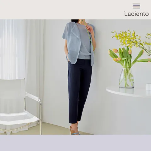 라씨엔토 코튼블렌딩 썸머 팬츠, 66, 베이지