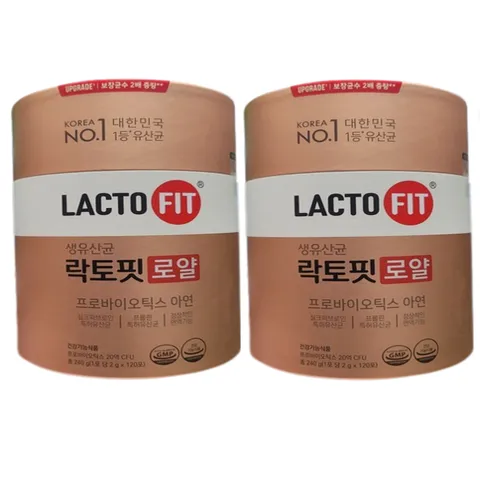 종근당건강 생유산균 락토핏 로얄 2g X 120포, 2g, 240개