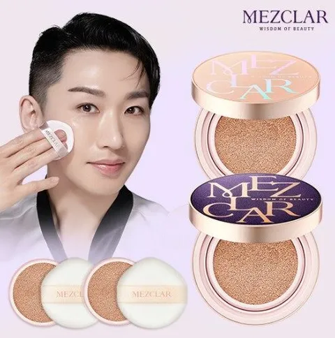 [최신상] 메즈클라 에어핏 커버쿠션 세트 (본품2+리필2), 1개