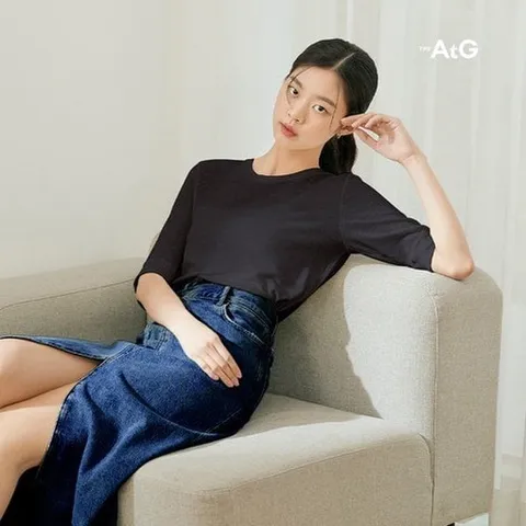 더엣지 The AtG 더엣지 23SS 린넨혼방 티셔츠 4종, 77, 단일상품